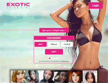 Tablet Screenshot of exoticasiangirl.com